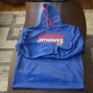 Stadium Athletics Blue Kansas Jayhawks Hoodie